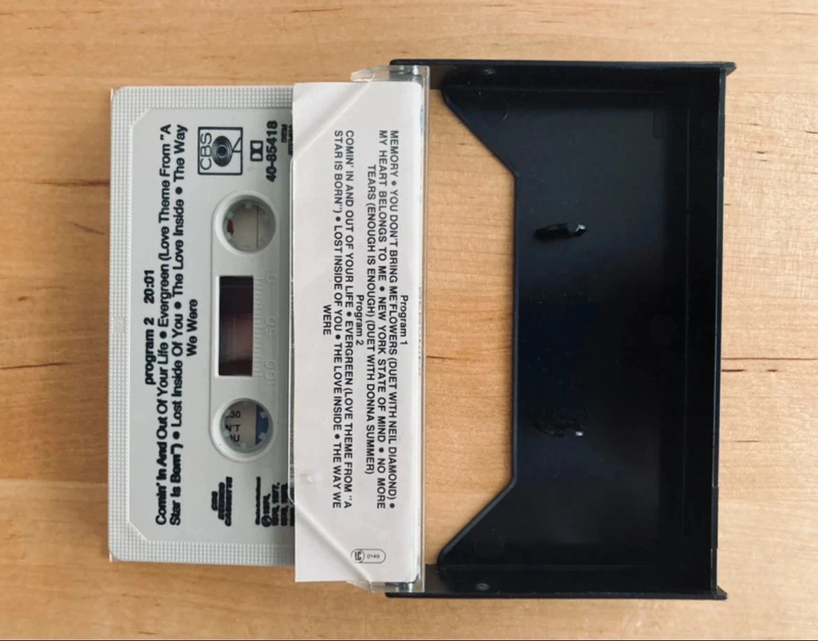 Cassete de áudio Barbra Streisand Memories. – photo 2